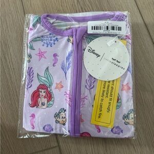 NWT Little Sleepies Mermaid Zippy